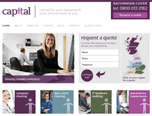 Tablet Screenshot of capital.uk.com